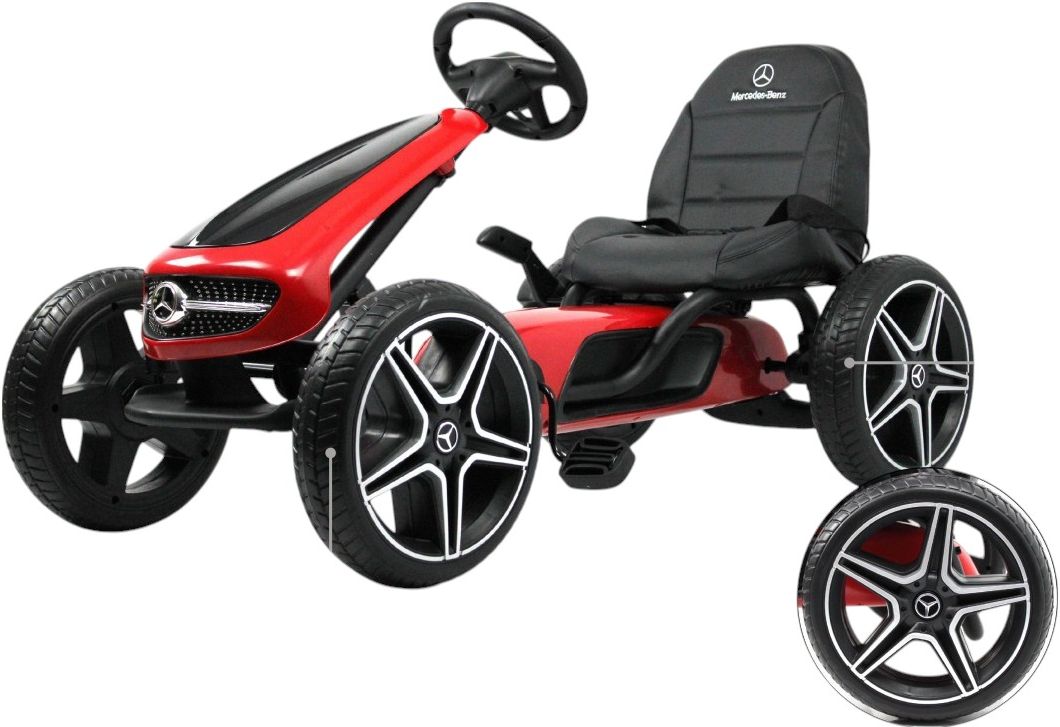 Детский веломобиль RiverToys Mercedes-Benz (H333HH-RED) красный