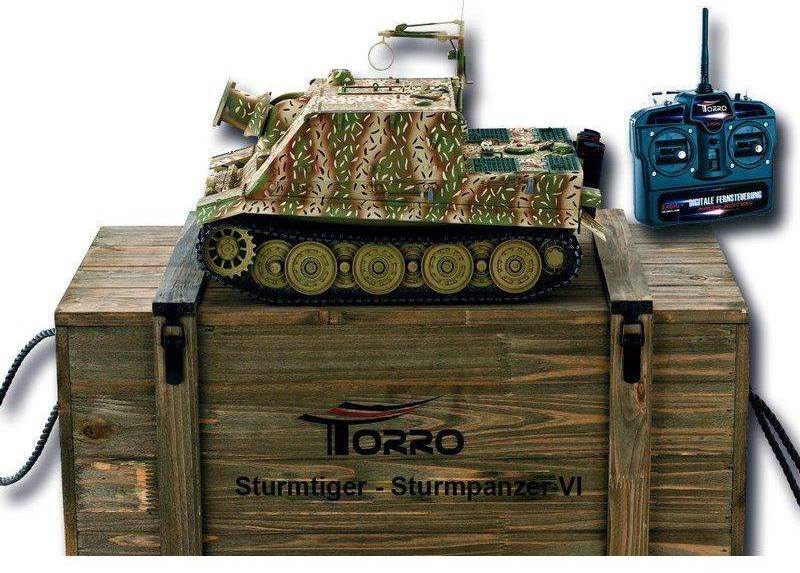 Радиоуправляемый танк Torro Sturmtiger Panzer 1к16 (TR1111700300)