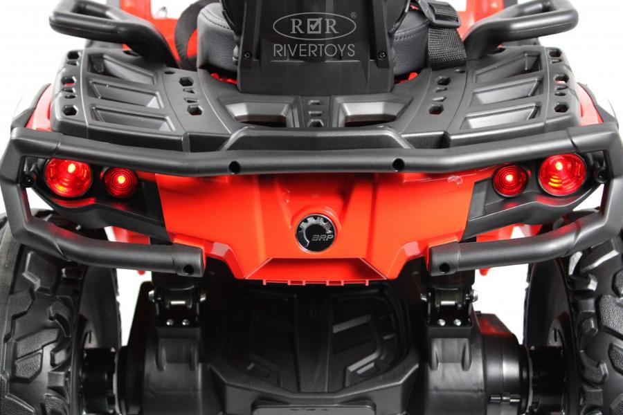 Детский электроквадроцикл RiverToys BRP Can-Am Outlander (Y888YY) красный