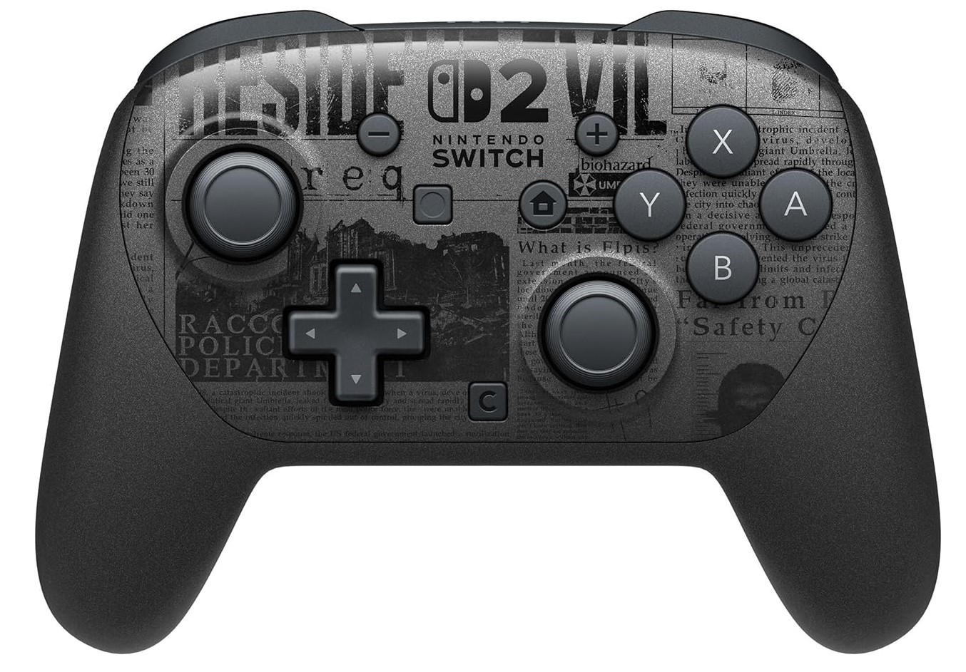 Геймпад Nintendo Switch 2 Pro Controller Resident Evil Requiem Edition