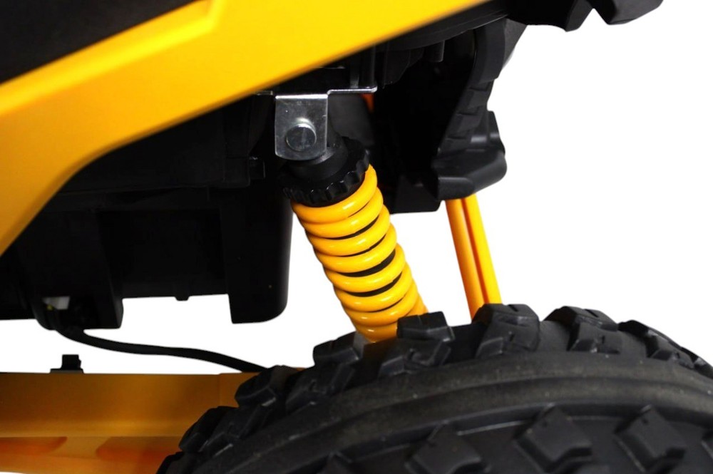 Детский электромобиль RiverToys (Z707ZZ) (желтый)