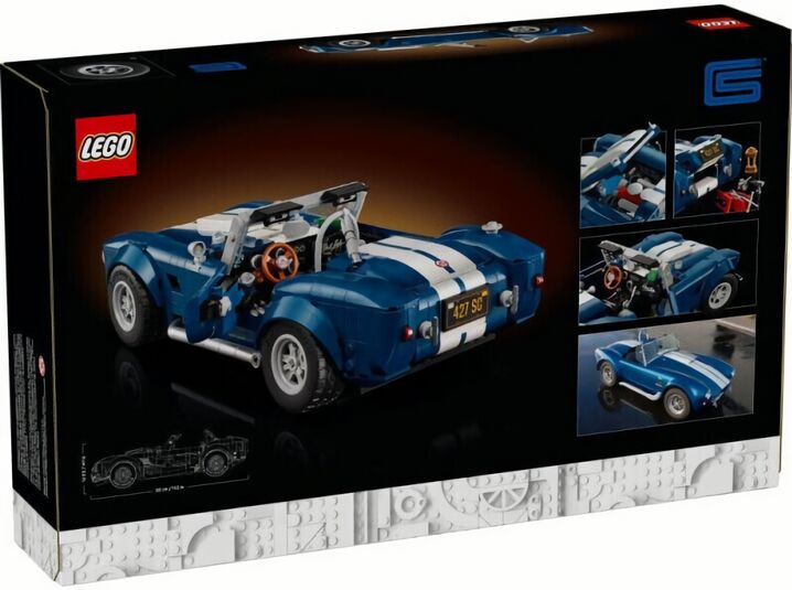 (EU) Конструктор-автомобиль LEGO Icons Shelby Cobra (10357)