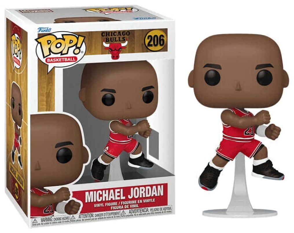 (CN) Фигурка Funko Pop! Basketball: NBA Bulls - Michael Jordan (1989 Playoff Legend Edition) (206)