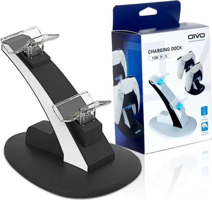 Зарядная станция OIVO для 2-х геймпадов Sony DualSense (IV-P5242)