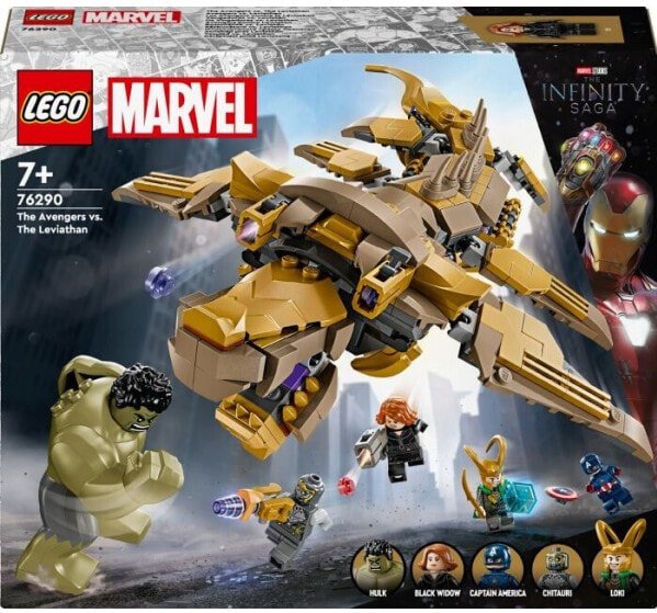 (EU) Конструктор LEGO Marvel Мстители против Левиафан (76290)