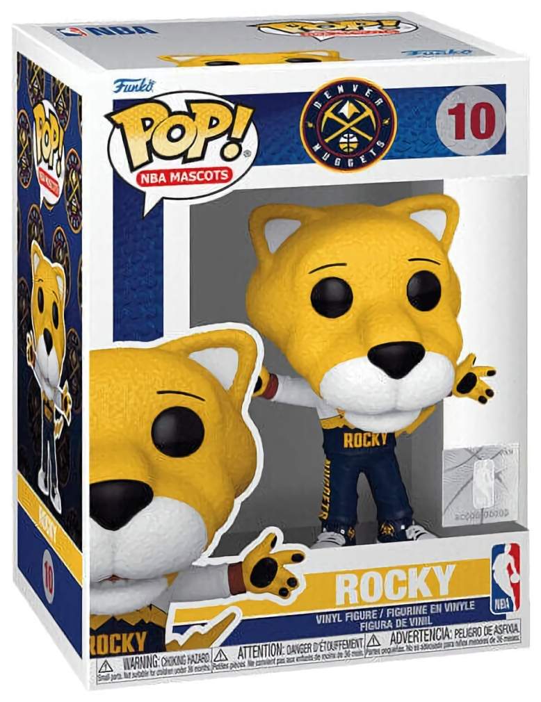 (CN) Фигурка Funko Pop! NBA Mascots: Denver Nuggets — Rocky (10)