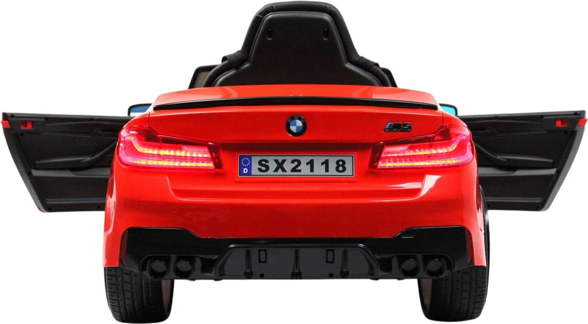 Детский электромобиль RiverToys BMW M5 Competition (A555MP) красный