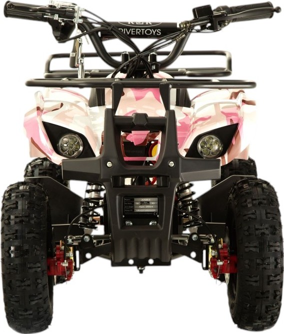 Детский электроквадроцикл RiverToys (ANRI) (розовый камуфляж)