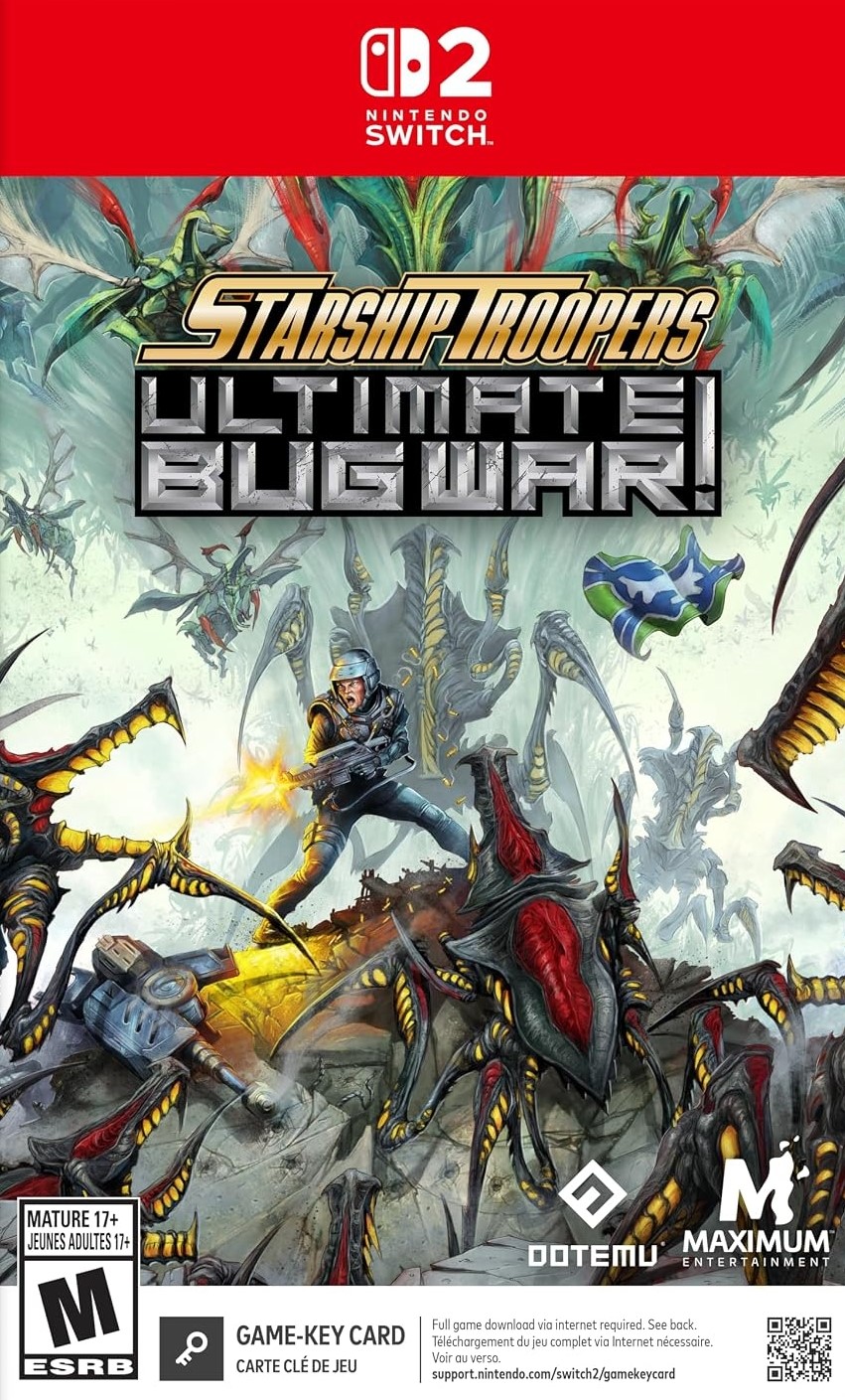 Игра Starship Troopers: Ultimate Bug War (Game-Key Card) (Nintendo Switch 2, русская версия)