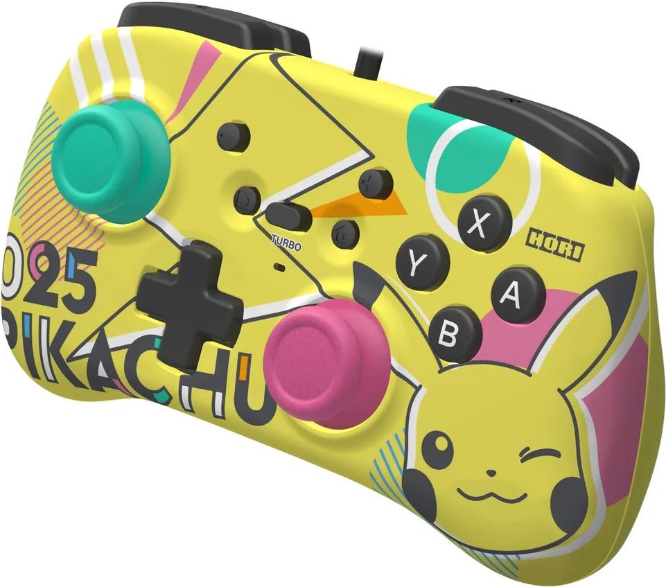 Геймпад HORIPAD Mini (Pikachu POP) для консоли Switch (NSW-278U)