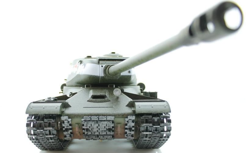 Р/У танк Taigen 1/16 ИС-2 модель 1944 (СССР) дым (для ИК боя) V3 2.4G RTR, TGIS3928-B1-3.0