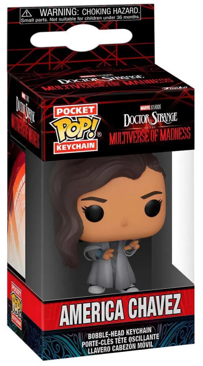 (EU) Фигурка Funko POP! Pocket Keychain: America Chavez (62404)