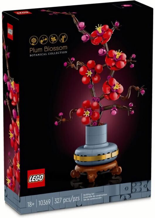 (EU) Конструктор LEGO Icons Цветение сливы (10369)