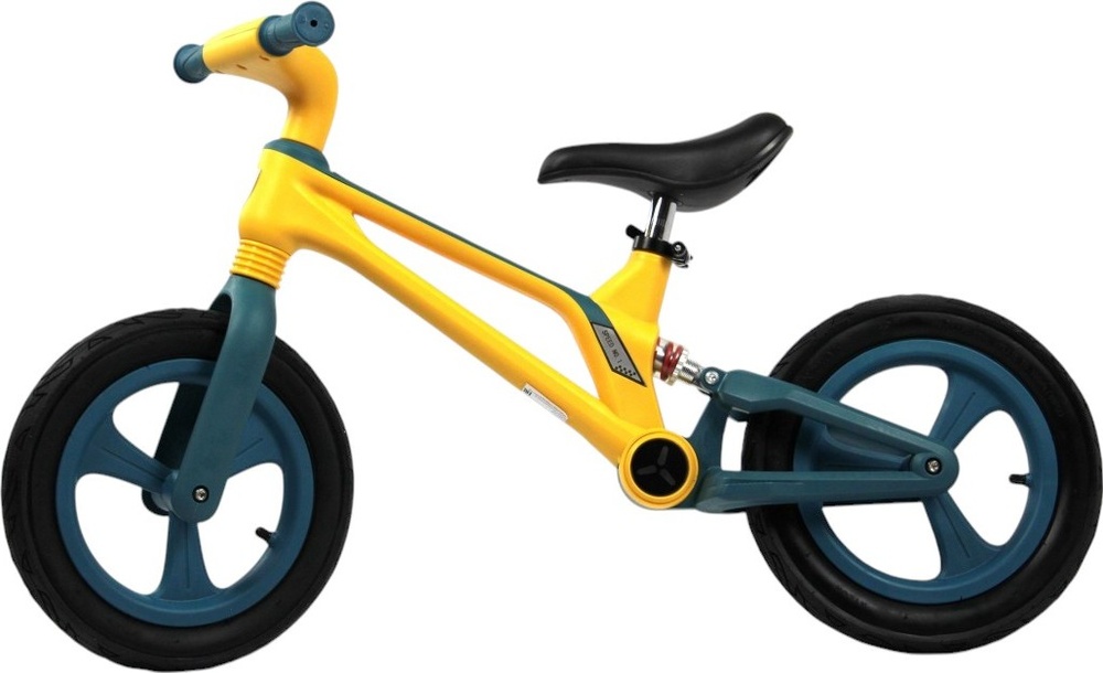 Детский беговел RiverToys (М002БХ) (желтый)