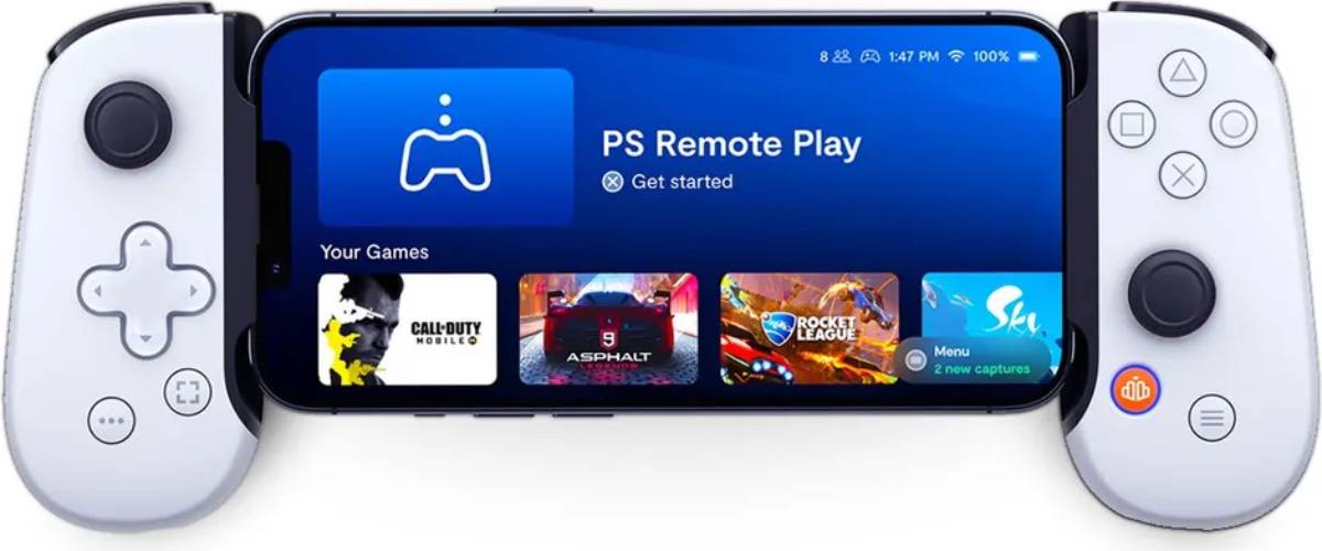 Выдвижной геймпад BACKBONE Playstation Edition для смартфона Apple