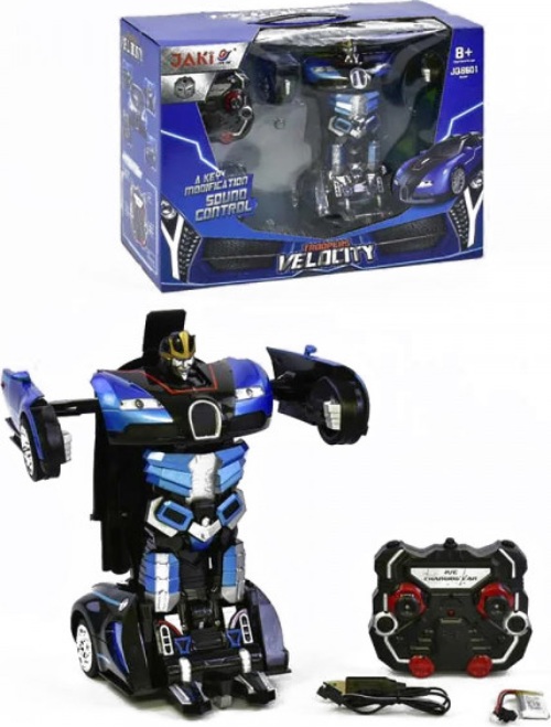 Радиоуправляемый робот JiaQi трансформер управляемый голосом (JQ6601)