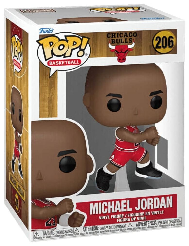 (CN) Фигурка Funko Pop! Basketball: NBA Bulls - Michael Jordan (1989 Playoff Legend Edition) (206)