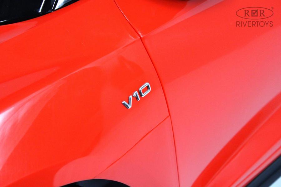 Детский электромобиль RiverToys AUDI R8 (M333MM) красный
