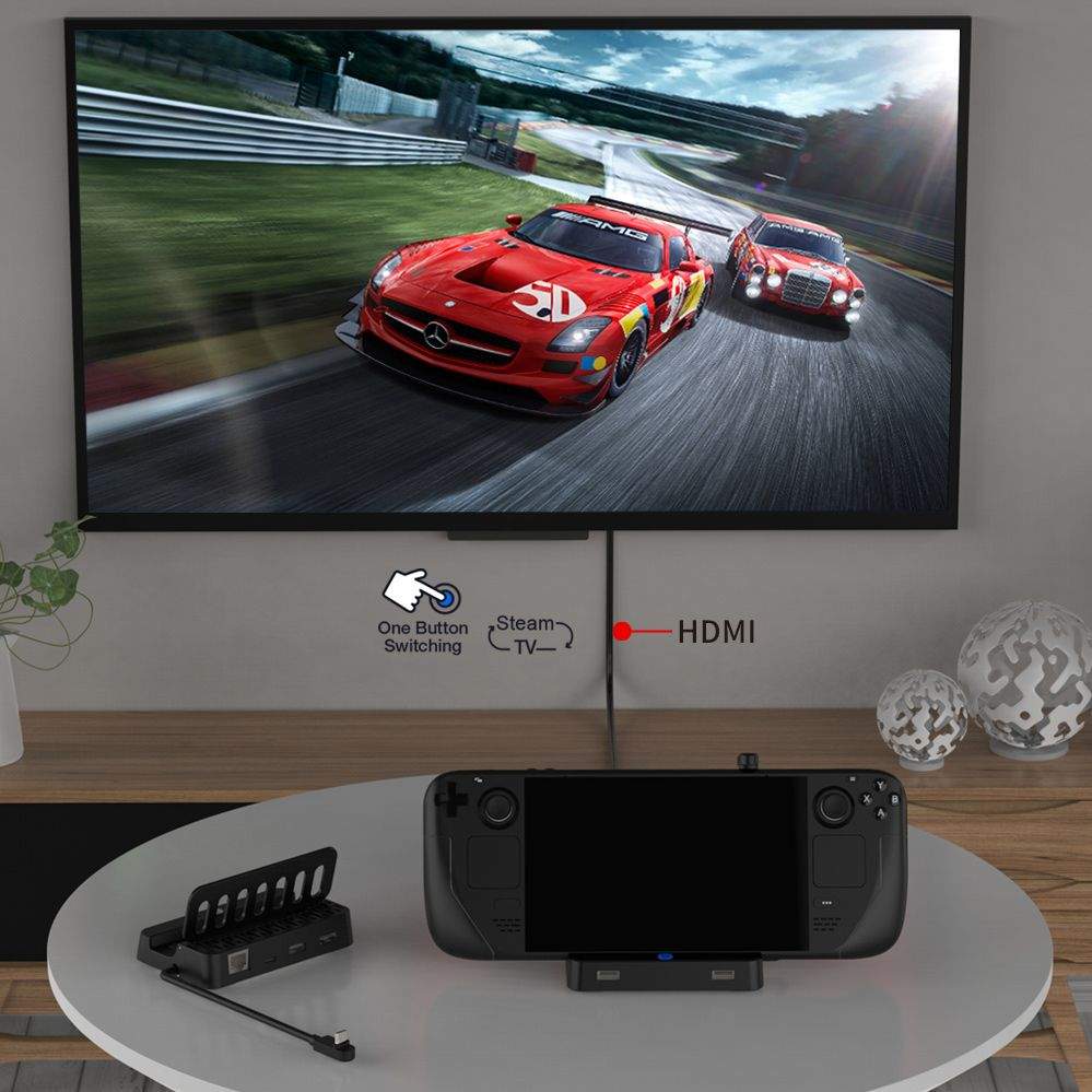 Док-станция DOBE для преобразования видео Steam Deck (TY-2849)