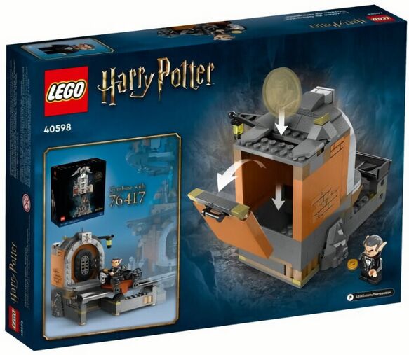 (EU) Конструктор LEGO Harry Potter Хранилище Гринготтс (40598)