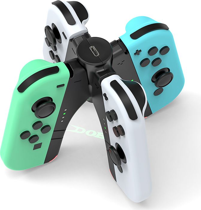 Зарядная станция DOBE для 4-х контроллеров Joy-Con Nintendo Switch (TNS-1180)