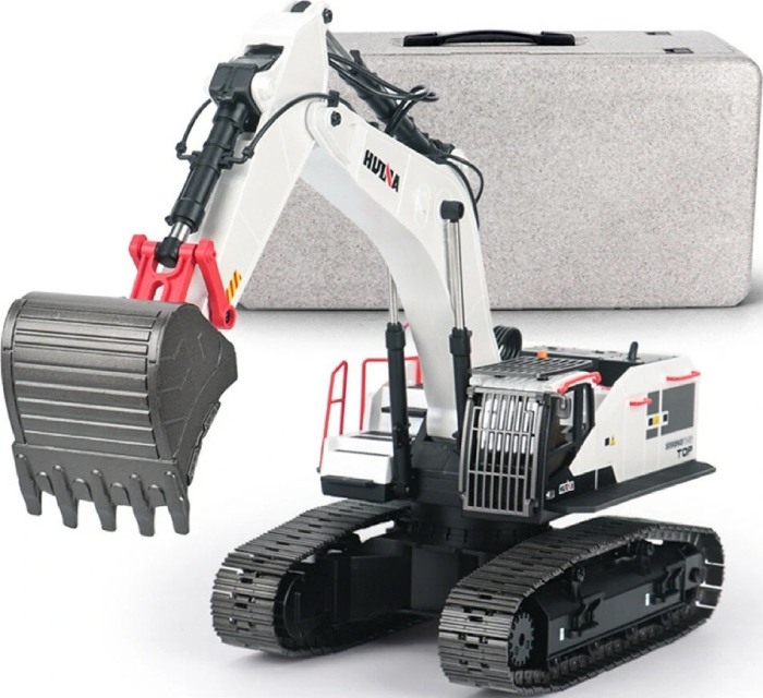 Радиоуправляемая модель Hui Na Toys экскаватор 1к14 (HN1594-GR)