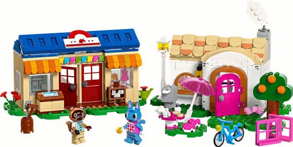 (EU) Конструктор LEGO Animal Crossing Уголок Нука и дом Рози (77050)