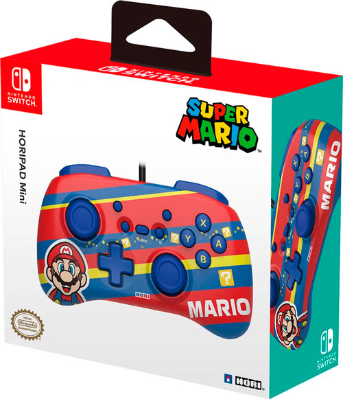 Геймпад HORIPAD Mini MARIO для Nintendo Switch (NSW-366U)