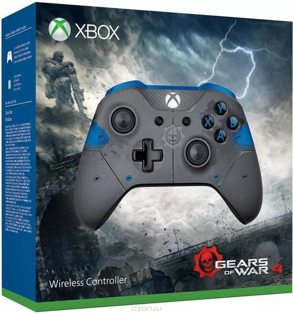 Геймпад Microsoft Xbox One S/X Wireless Controller Gears of War (синий)