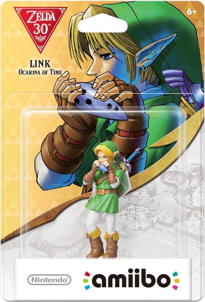 Интерактивная фигурка amiibo Линк Ocarina of Time (30th Anniversary Collection)