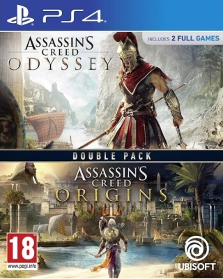 Игра Assassin's Creed: Одиссея + Assassin's Creed: Истоки (PS4)