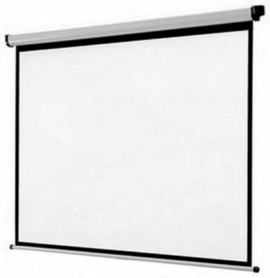 (EU) Настенный экран iggual MANUAL (200х200 cm) (PSIMS200), Белый