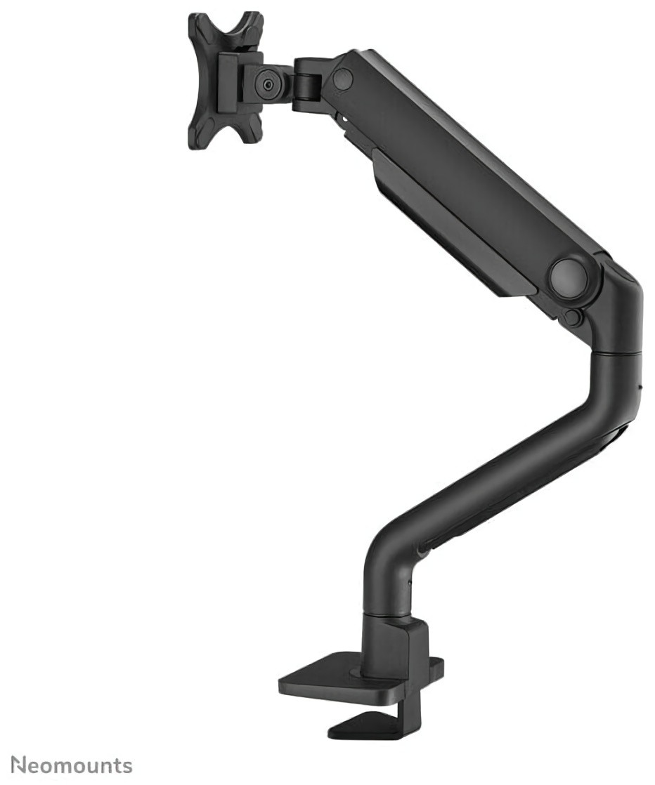 (EU) Аксессуар для монитора Neomounts DS70S-950BL1 NEXT One Full Motion Desk Mount (газлифт, 17-49", 18 кг, VESA 75/100, быстросъемная VESA-пластина) , Чёрный