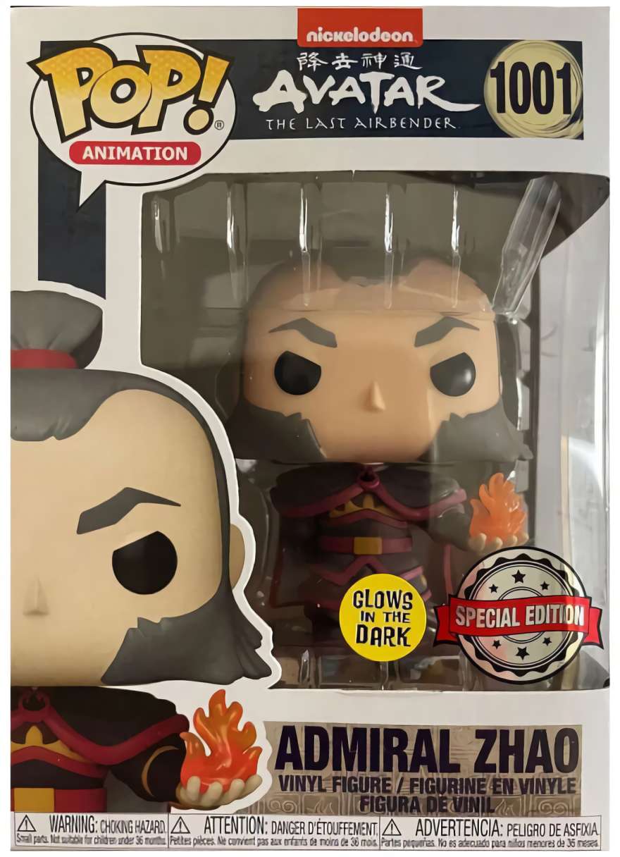 

(EU) Фигурка Funko POP! Animation: Admiral Zhao (Glows in the Dark) (1001)
