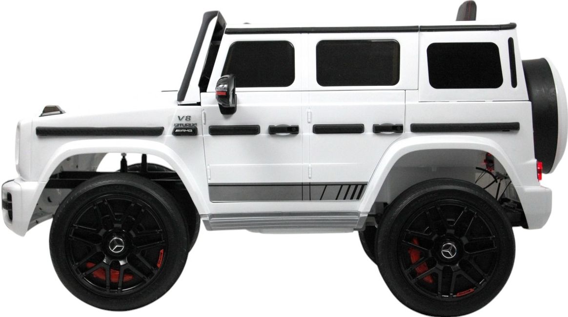 Детский электромобиль RiverToys Mercedes-Benz G63 4WD (Mercedes-AMG-G63-4WD-K999KK-WHITE) белый