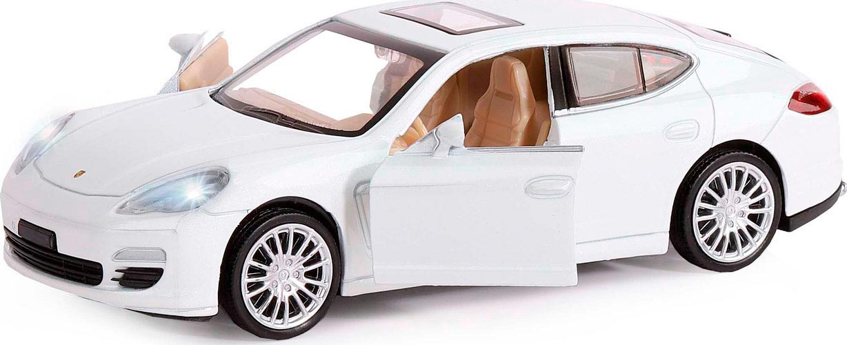 Машина АВТОПАНОРАМА Porsche Panamera S (белый) (JB1251137)