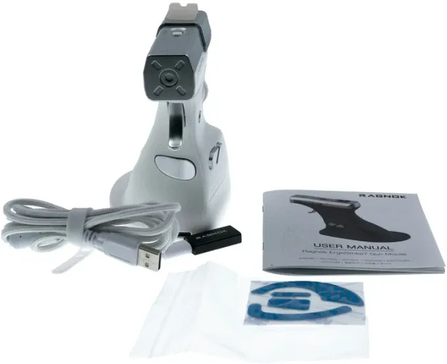 Игровая мышь для шутеров RAGNOK-3 (белая)