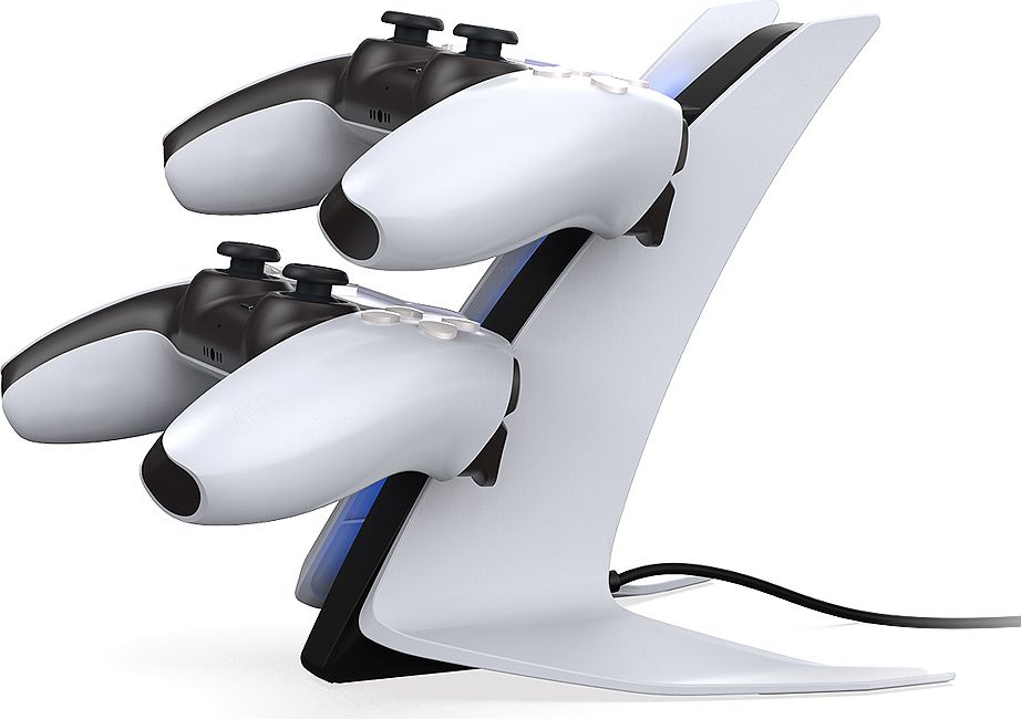 Вертикальная зарядная станция DOBE для 2-х геймпадов Sony Dualsense (TP5-0557)