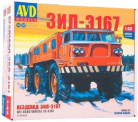 Сборная модель AVD Вездеход ЗИЛ-Э167(1к43)(1419AVD)