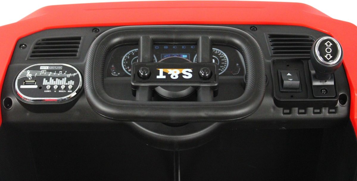 Детский электромобиль RiverToys K555PX красный