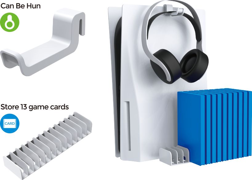 Набор для хранения аксессуаров DOBE для PS5 (TP5-2509)