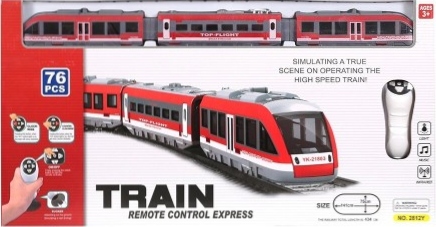 Железная дорога Поезд Красная стрела с пультом управления CS toys 434 см LQ-2812Y