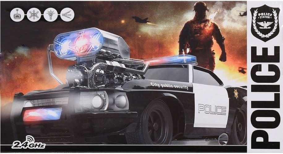 Радиоуправляемая машина He Tai Toys Полиция 75599P 1/16 на батарейках