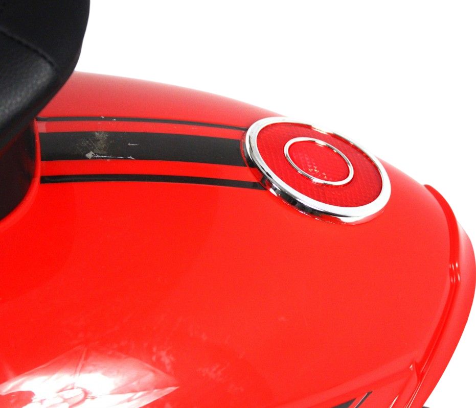 Детский электромотоцикл RiverToys A111AA красный