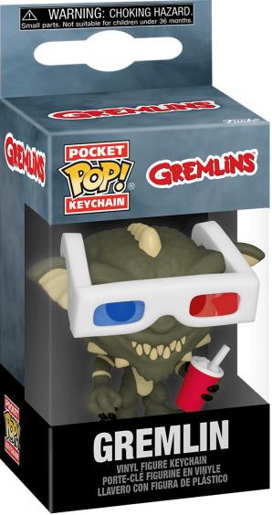 Брелок для ключей Funko Pocket POP! Keychain: Gremlins: Gremlin w/3D Glasses (49828)