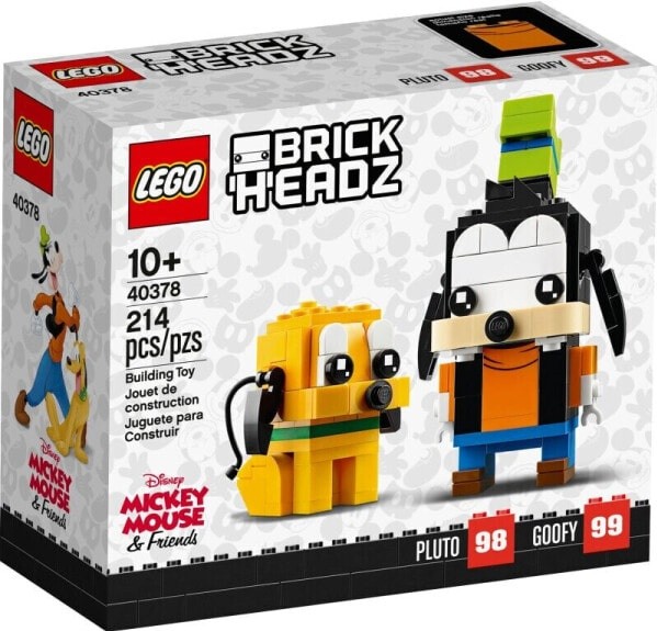 (EU) Конструктор LEGO Brick Headz Гуфи и Плуто (40378)