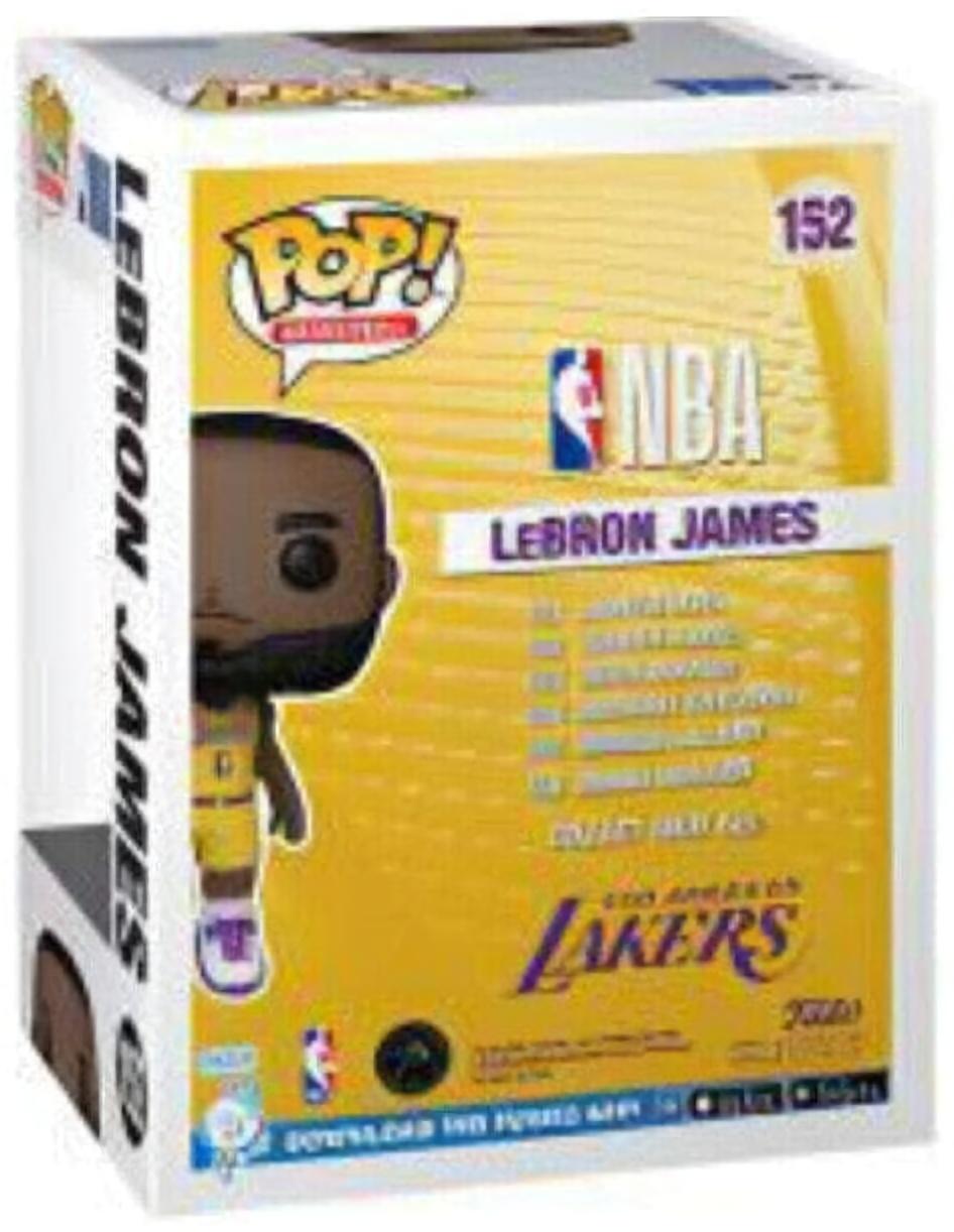 (CN) Фигурка Funko Pop! Basketball: NBA Los Angeles Lakers — LeBron James (152)
