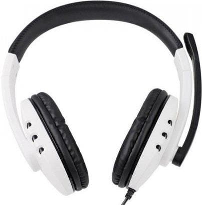 Проводные наушники с микрофоном (белый) (TY-0820)