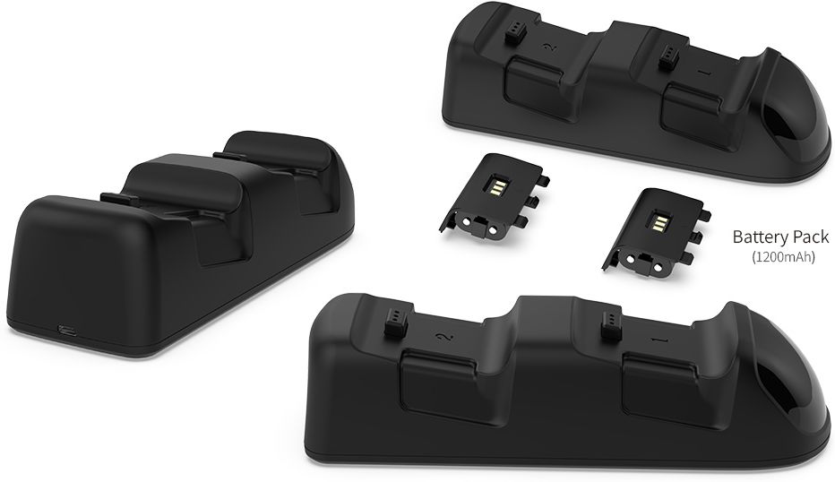 Зарядная станция DOBE для 2-х геймпадов Xbox (TYX-1623)