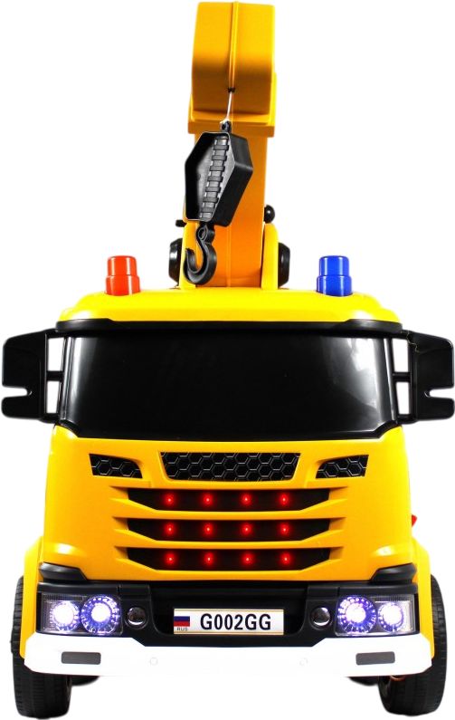 Детский электромобиль RiverToys G002GG желтый